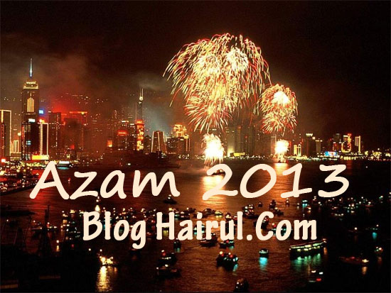 7 Azam Tahun Baru 2013 Saya