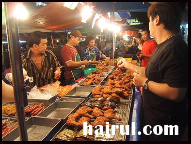 Pasar malam, panduan mencari tapak pasar malam