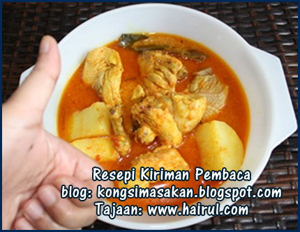 Resepi Kari Ayam Paling Sedap  Hairul.com