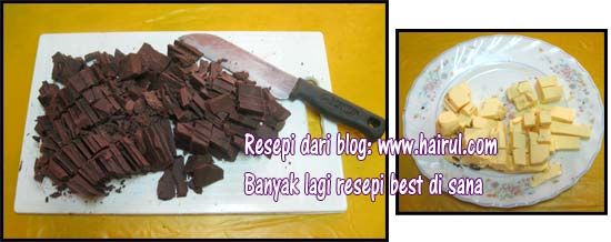 Resepi Coklat Ganache Buat Jem Kek Roti Biskut Style Hotel 