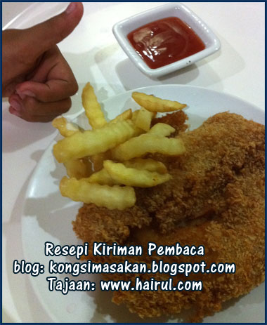 Resepi Fish N Chip Special  Chef Hairul HIssam