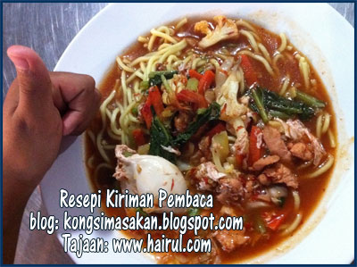 Resepi Mee Bandung Muar Paling Lazat Chef Hairul Hissam