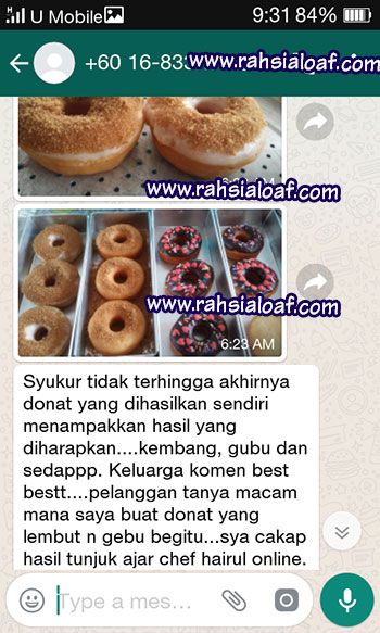Kelas Kek, Roti, Pau, Puff, Donut Di Kelantan Terengganu 