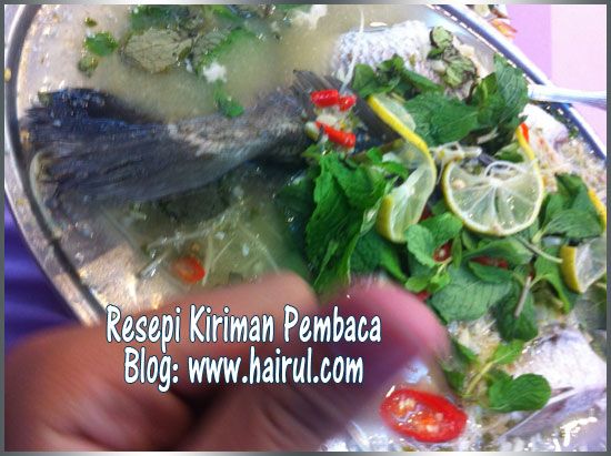 Resepi Ikan Siakap Stim Limau | Chef Hairul HIssam